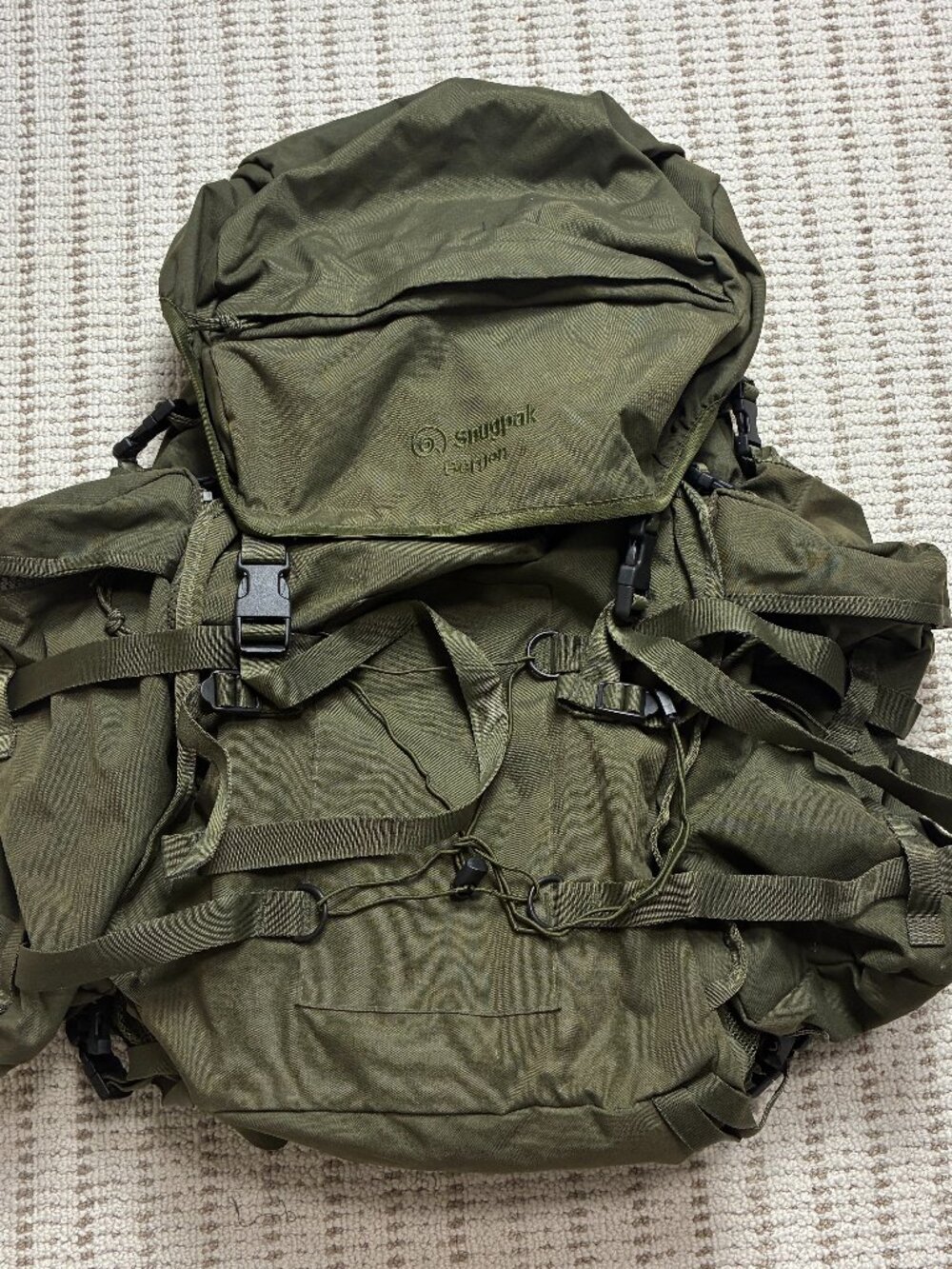 Snugpak Bergen Deluxe Rucksack Backpack Waterproof Covers 100 Liter Olive Green